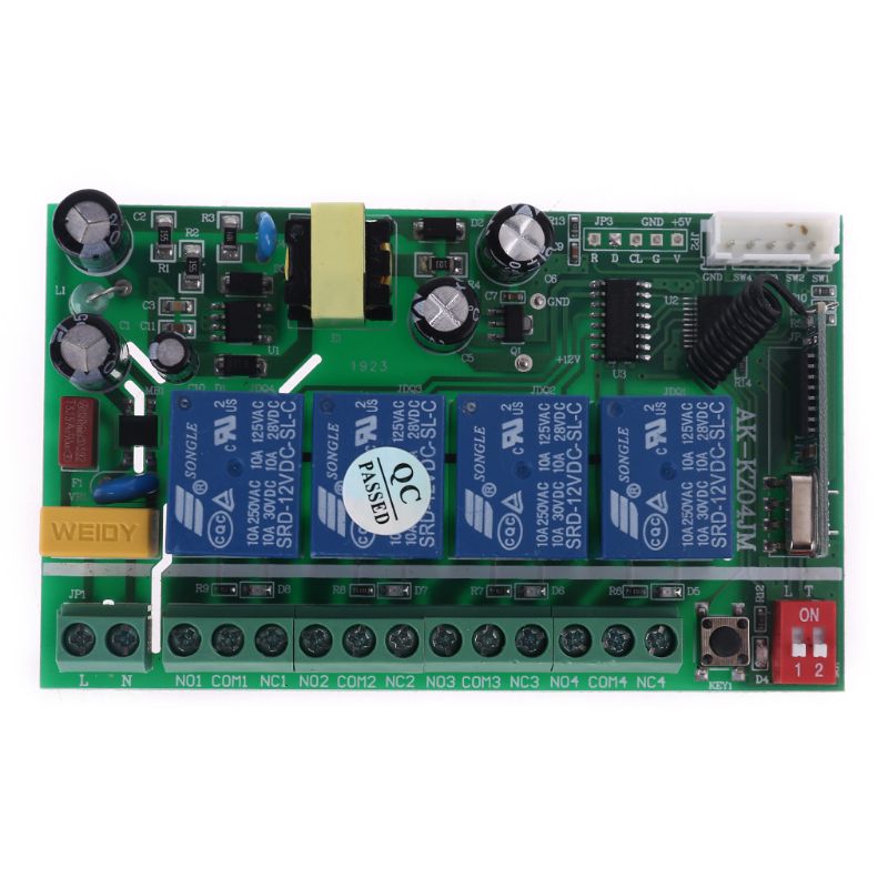 rf + 7003 Interruptores Manual Integrado Controlador 315mhz 433mhz 57bc 250v 4ch 4 5 250v 4ch rf + 7003 4 interruptores
