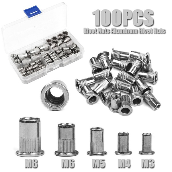 de reparo doméstico, M3, M4, M5, M6, M8, 100pcs