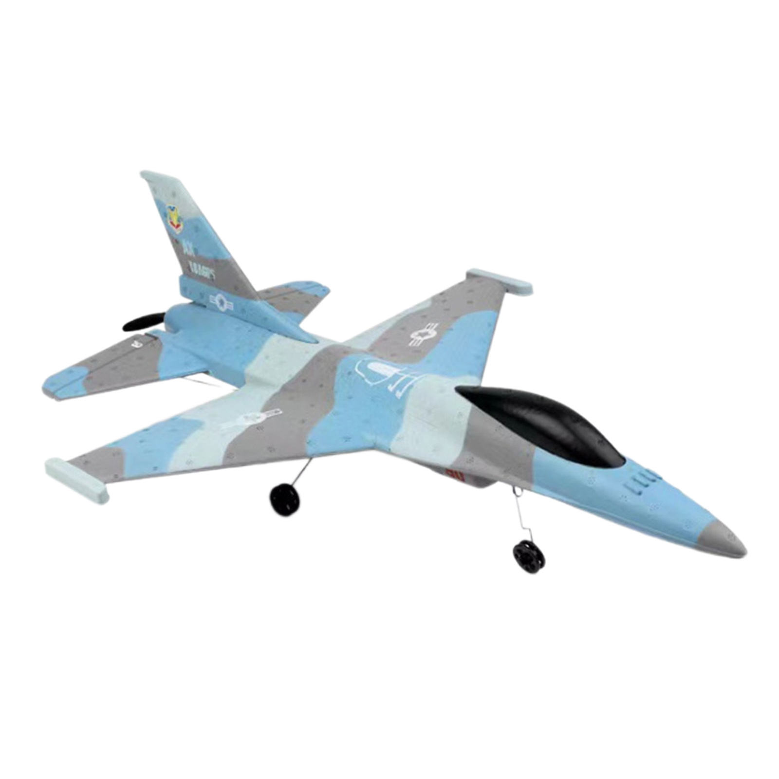 F16 A290 Toy 3-Channel Stunt 3CH Vertical Mode F16 Aircraft RC Airplane Model for Kids Adults