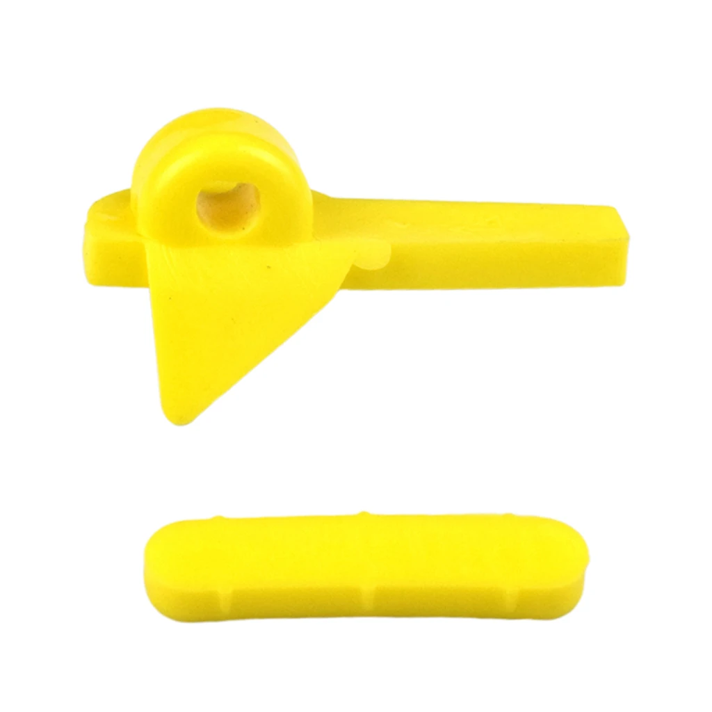 2x 57mm Yellow Wheel Protection Nylon Tire Changer Bird Head Pad Rim Protectors