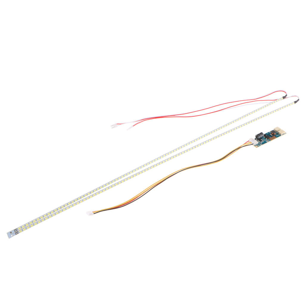 2pcs 540mm LED Backlight Strip Lamps Kit For 24'' TV Repair CCFL LCD Monitor