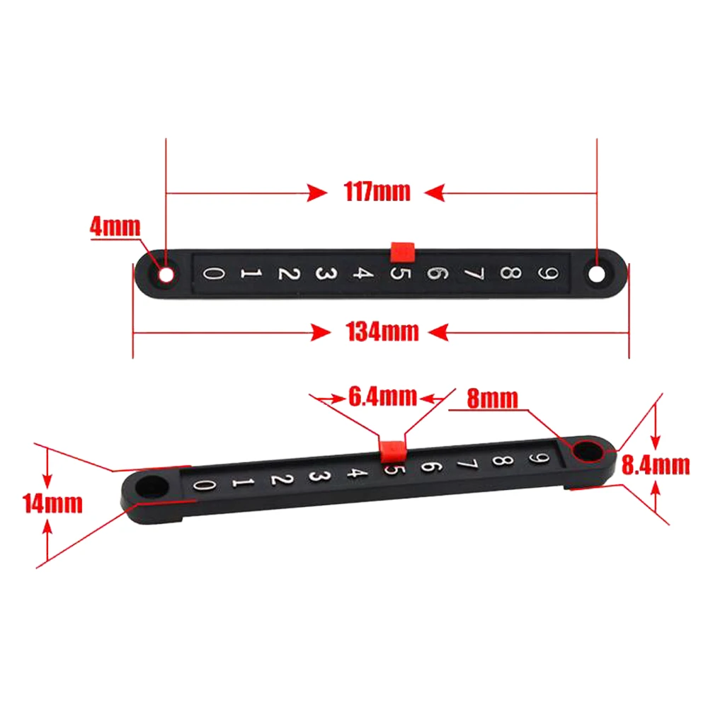 Set of 2 Premium Counting Bar Counter, Goal Counter, Goal Displays for Table Football