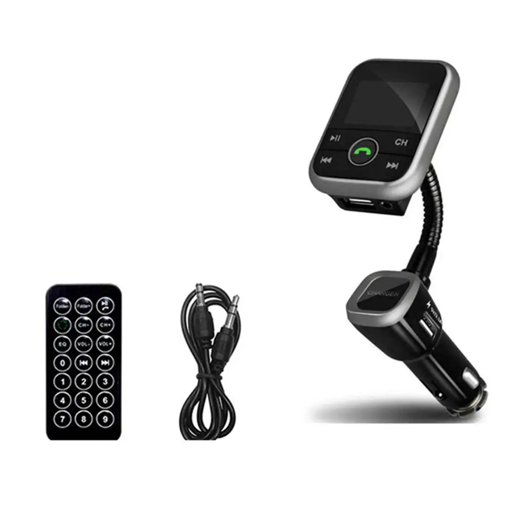 Wireless Bluetooth FM Transmitter Auto Car Kit MP3 Player Dual USB Charger