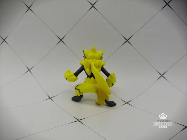 Pokemon tipo elétrico zeraora e grama tipo decidueye figura de ação modelo  ornamento brinquedos - AliExpress
