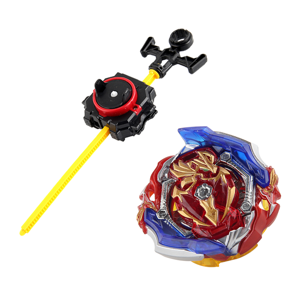 B150 4D Metal Spinning Top with Launcher Set Kids Gyro Fighting Toys Xmas Gifts