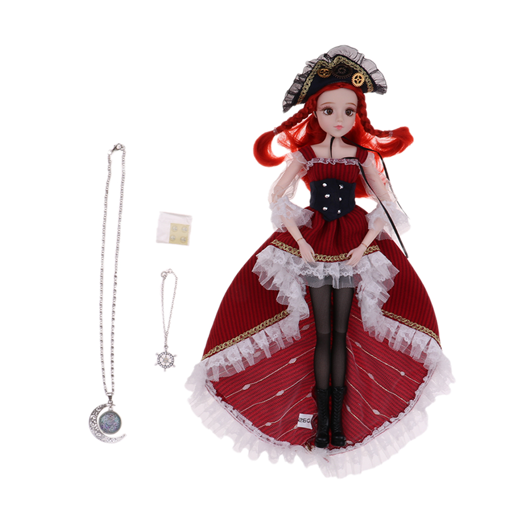 Super Flexible Ball Jointed Doll 1/6 12 Inch 14 Joints Doll Tarot Cards Wheel of