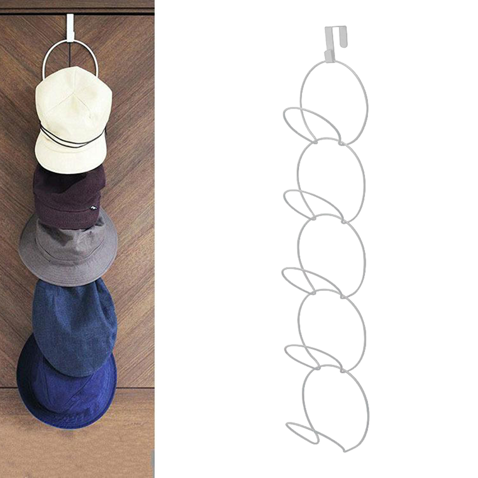 Baseball  Hat Holder Rack Storage Display Organizer Scarf Hanger Hook