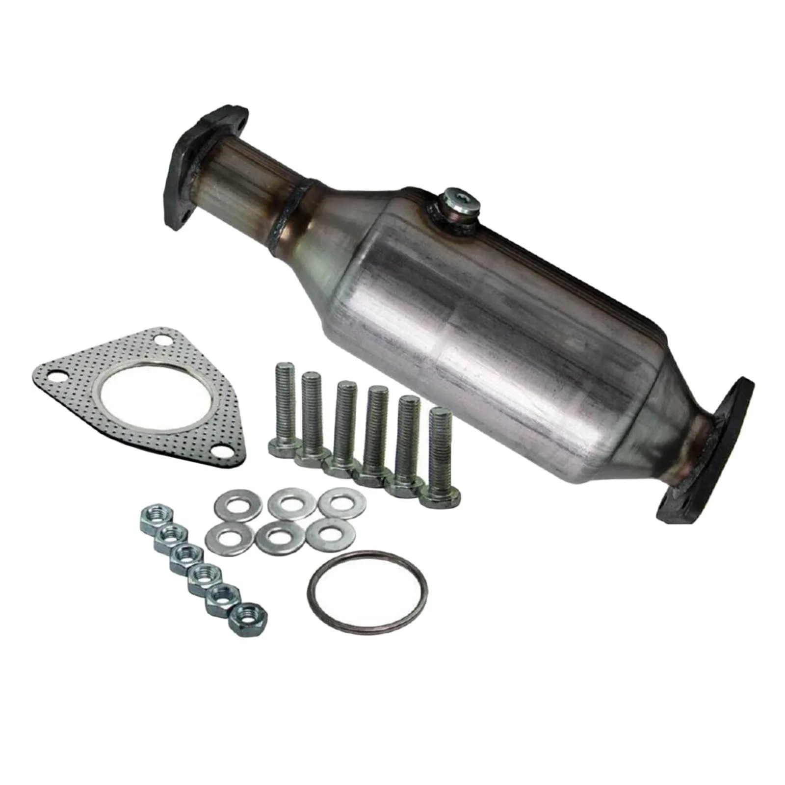 Catalytic Converter Compatible with 1998-2002 Honda Accord 2.3L High Flow Series Flange Design Includes Bolts and Gasket