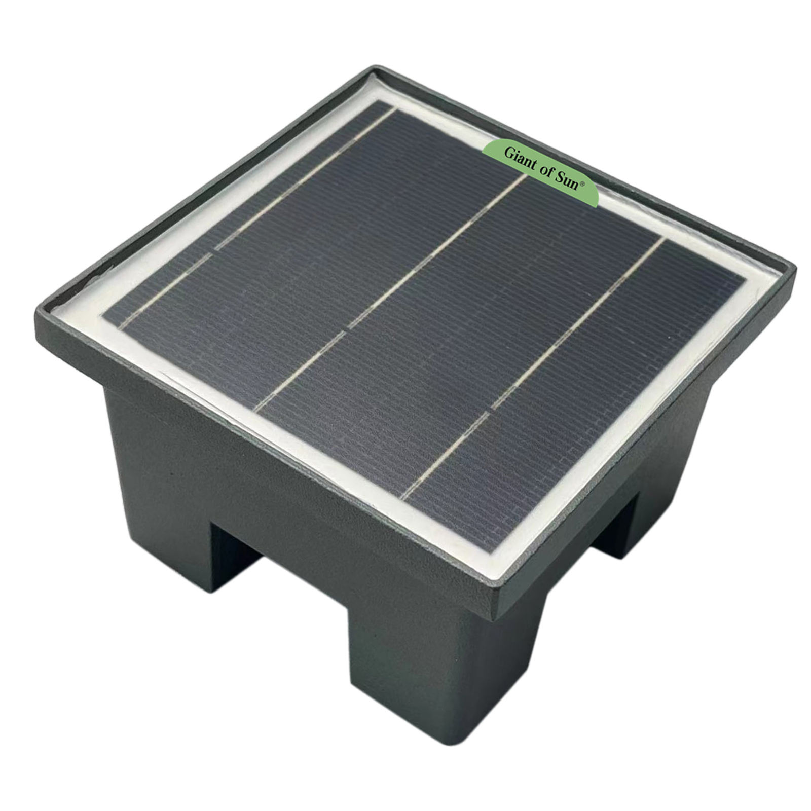 small flat solar lights