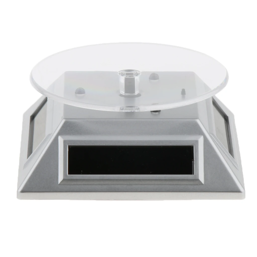 360 Degree Turntable Turntable Solar Power Tray for Supermarkets Chain Stores