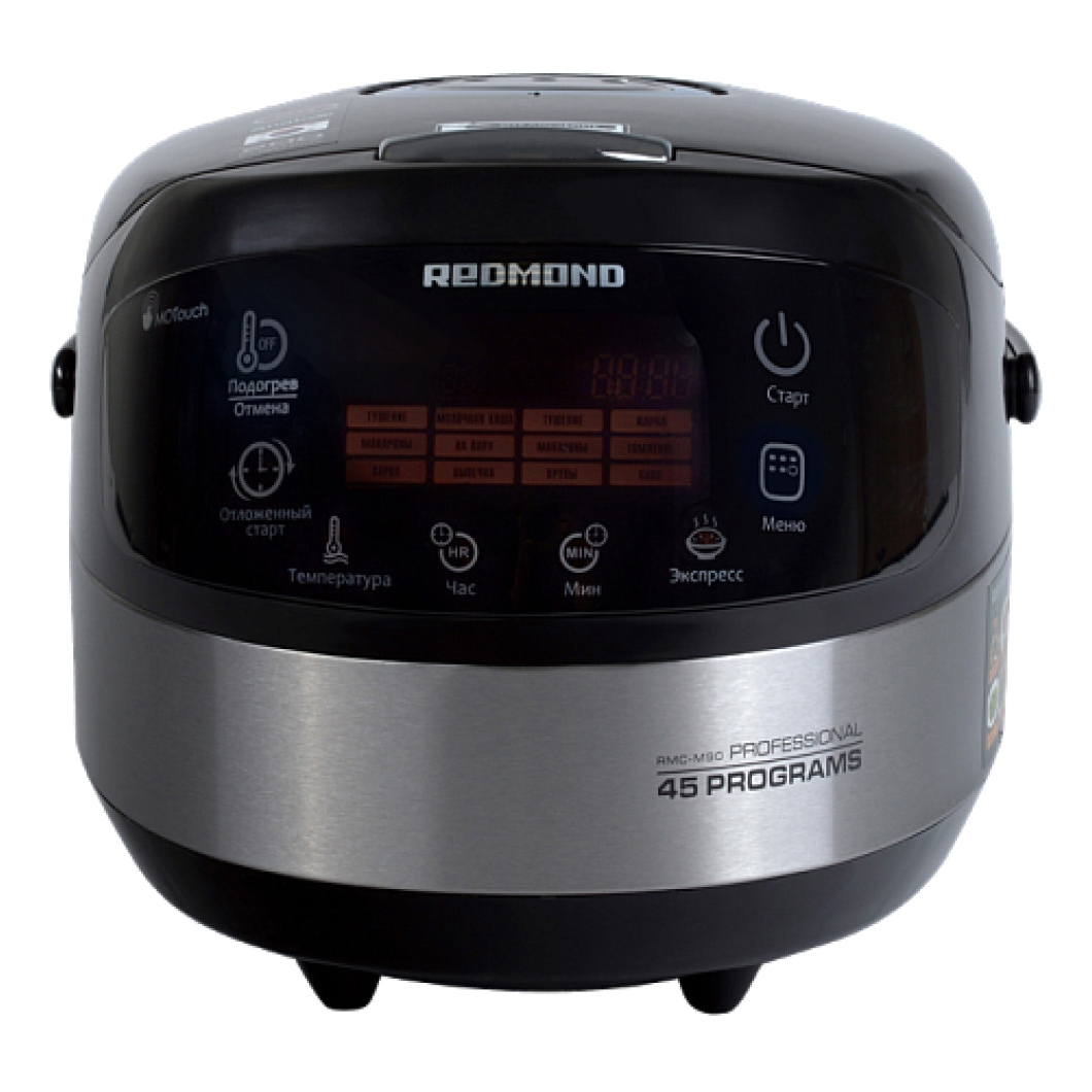 Redmond rmc m90. Мультиварка редмонд RMC-m90. Multicooker Redmond RMC-m90. Мультиварка Redmond RMC-m90, черный/серебристый. Мультиварка Redmond RMC-m90 черная.