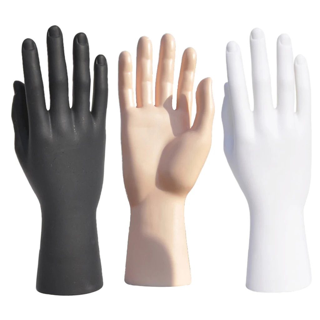 Hand Display Mannequin Jewelry Watch  Gloves Stand Holder Model Male