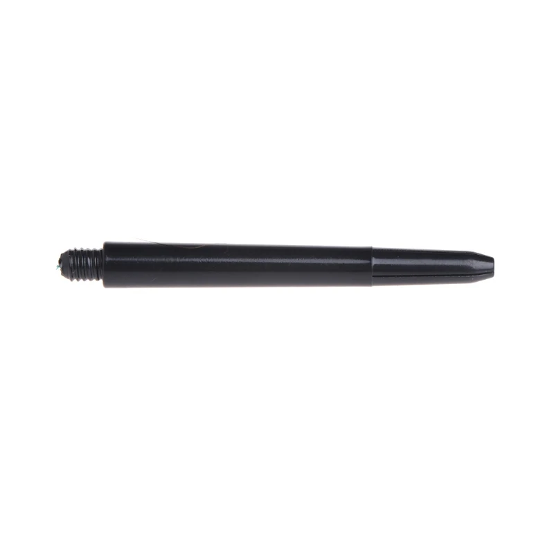 100pcs 2BA Nylon Bright Dart Shafts Screw Thread Plastic Darts Rod Stems 48mm 