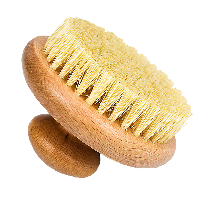 Best of Round Bath Shower Body Exfoliating Brush Natural Sisal Bristles Beech Wood Handle Dead Skin Remover Back Scrubber Massage Tool Reviews & Tips