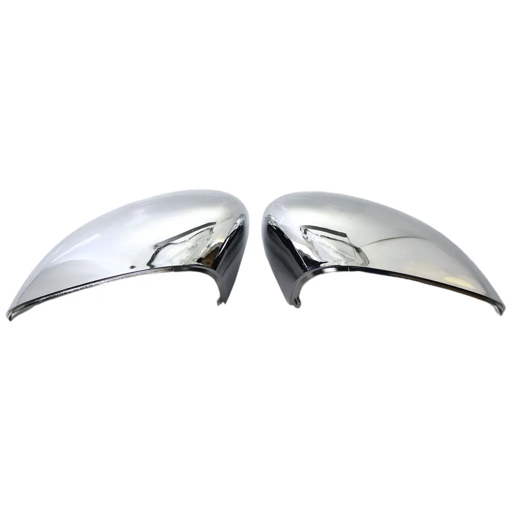 Rearview Mirror Cover Chrome Fit for Ford Fiesta MK7 2009-2015 8A6117K747CA
