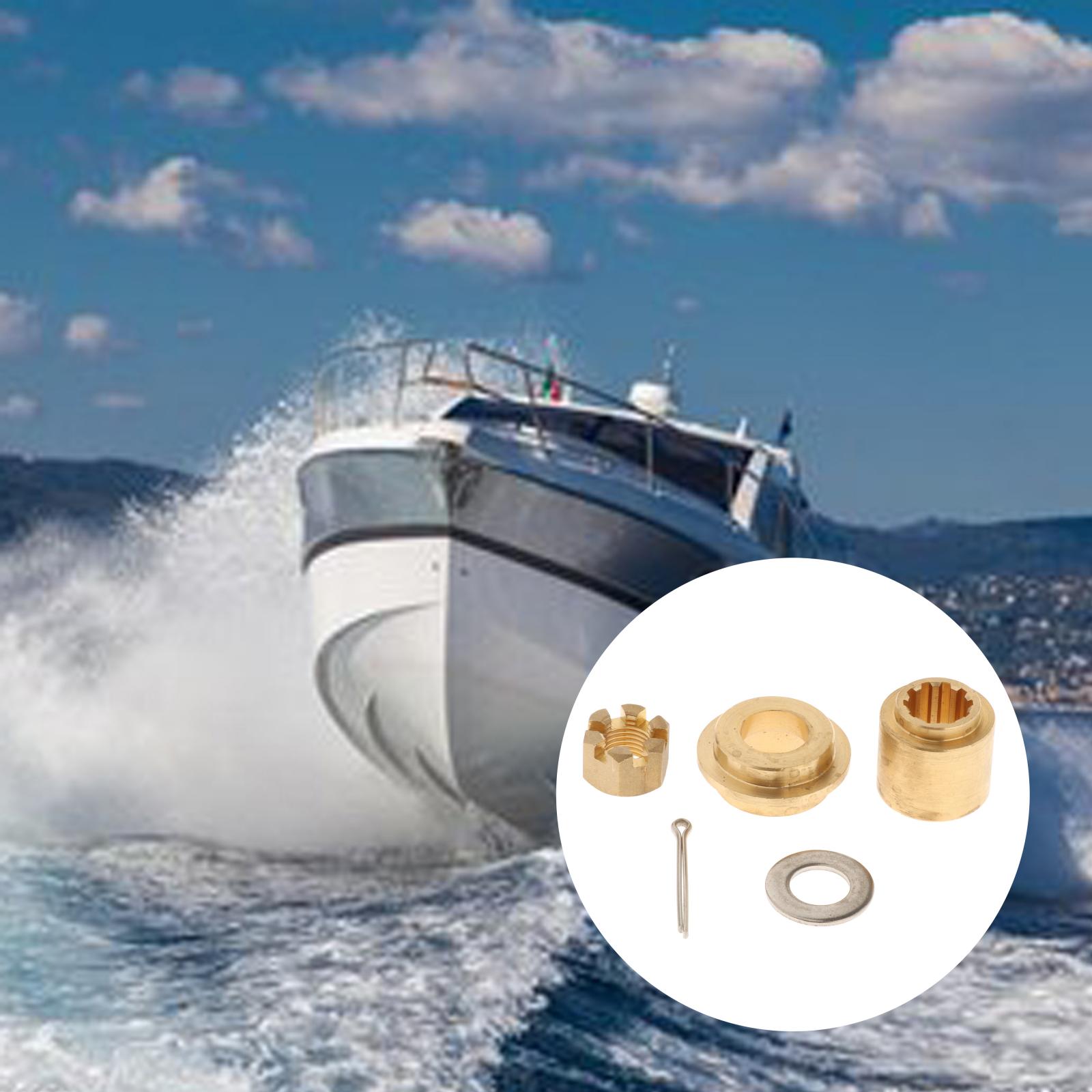 Propeller Installation Nut KIT for Yamaha Outboard Thrust Washer Spacers