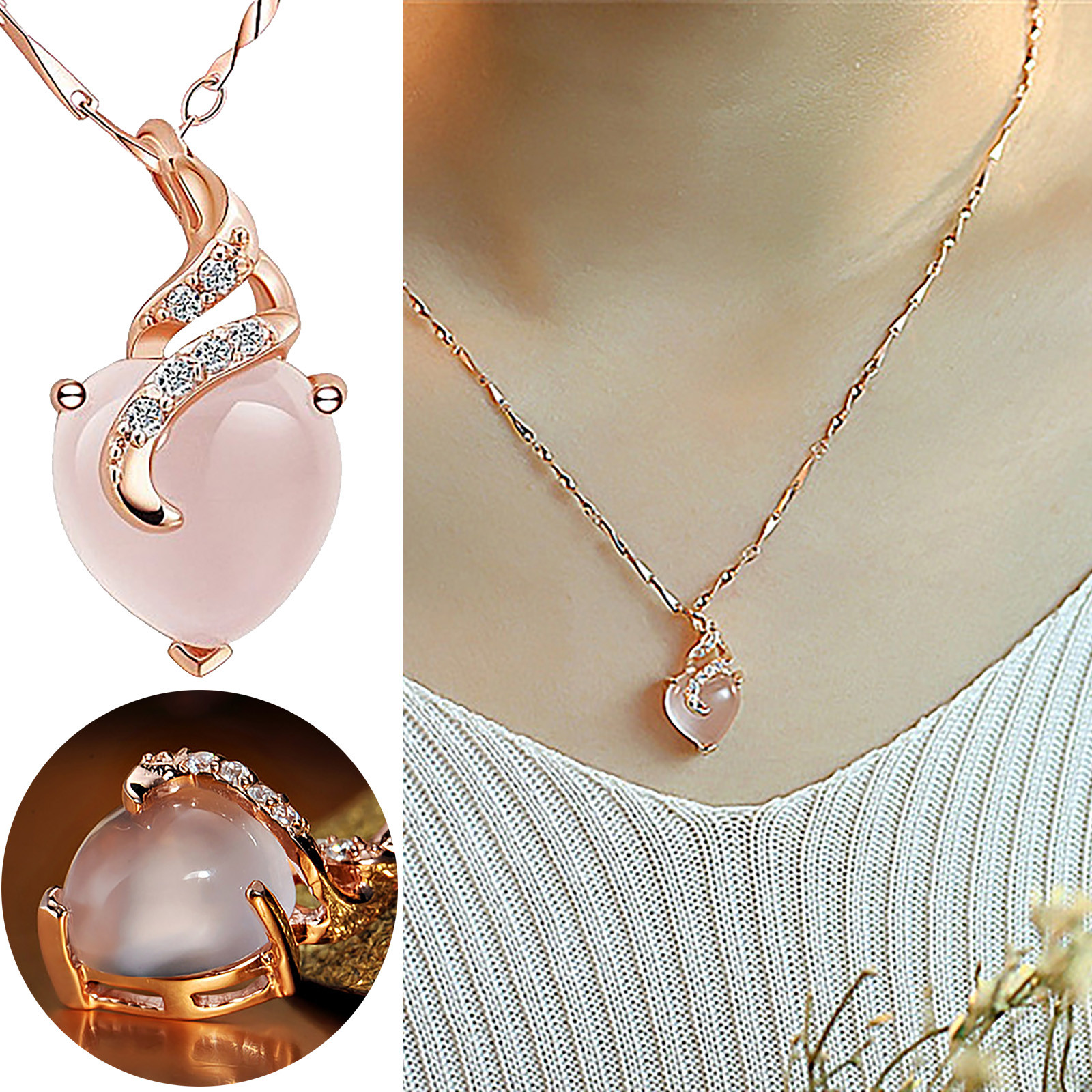 Jewelry Clavicle Crystal Lady Fashion 