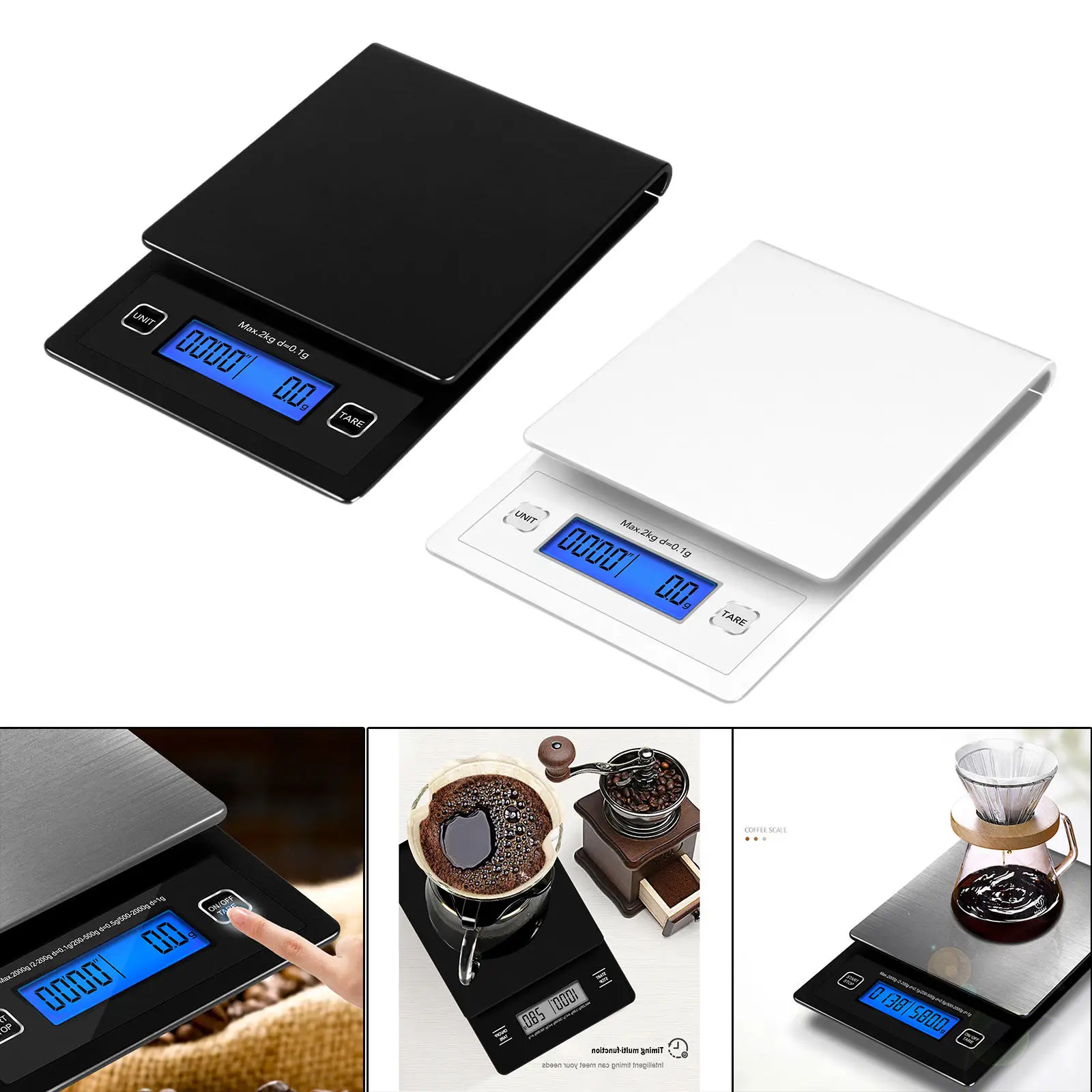 Pocket Cooking Scale Mini Food Scale High Precision Digital Kitchen Scale for Baking Cooking