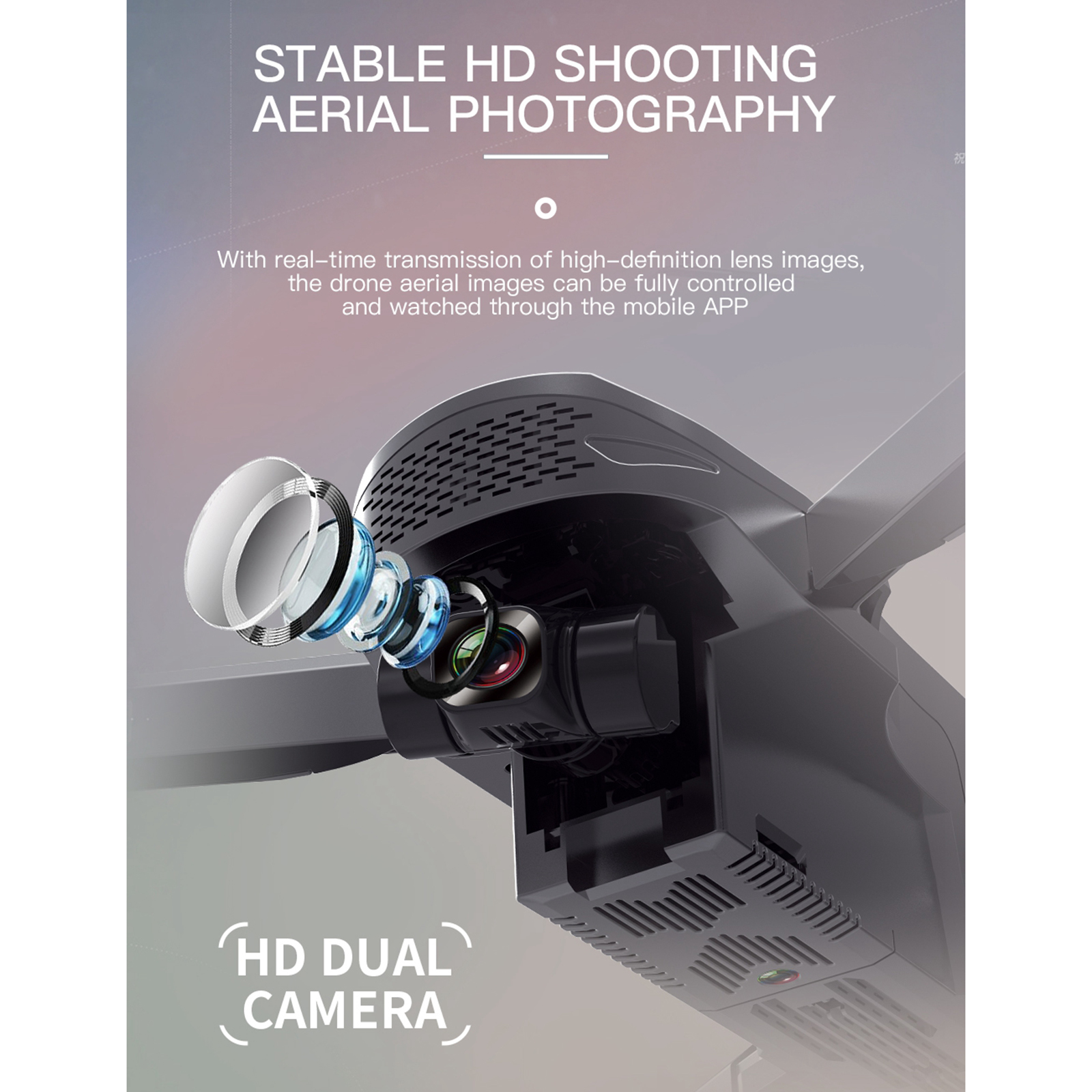 Professional Drone with Camera 4K HD, RC 5G WiFi Quadcopter with Foldable Arm,