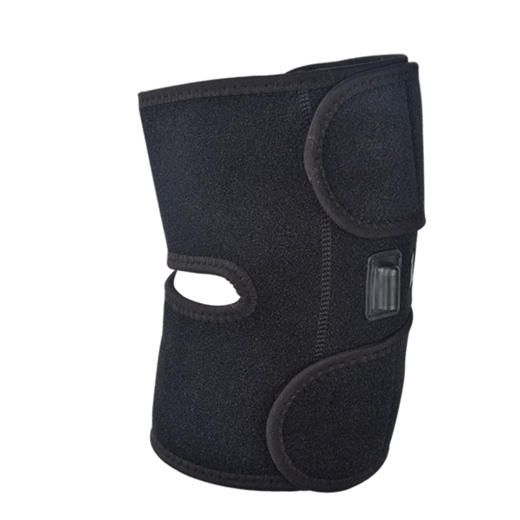 Heated Knee Brace Wrap Support Knee Heating Pad for Cramps Recovery Elderly Pain