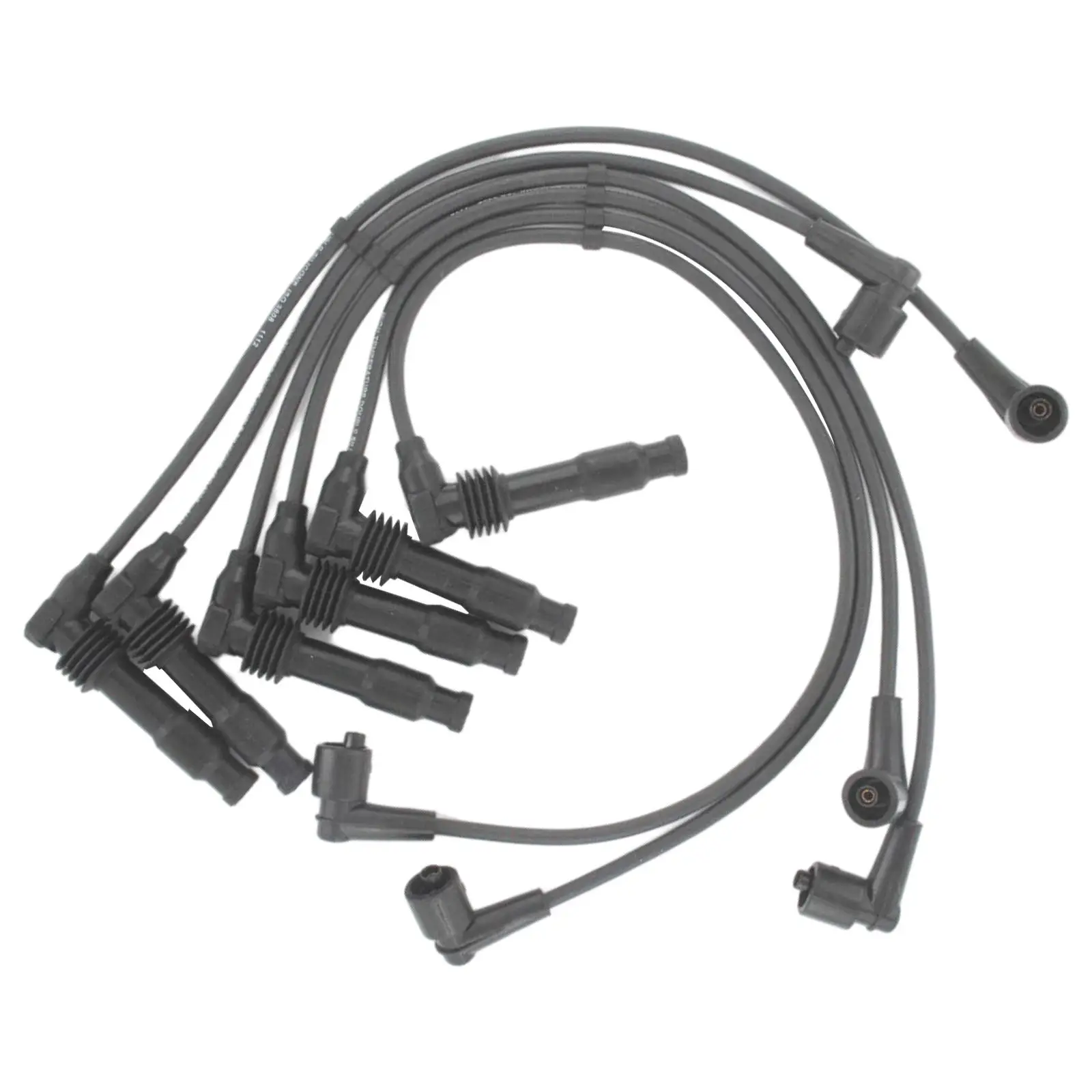 Ignition Spark Plug Cable Wire Set 53-0159 1612605 90 507 989 90 510 379 0986357055 1612622 Fit for Opel Vectra B 2.5 V6 95-00