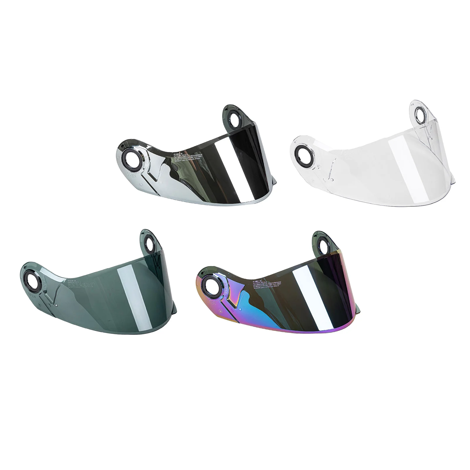 Motorcycle Flip Up Full Face Helmet Visor Lens Replacements Face Shields Anti-UV Anti-Scratich for LS2 FF370 FF325 Helmets