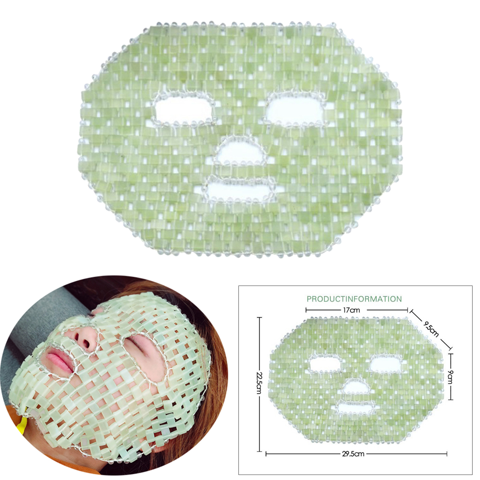 Jade Face , Jade  Relieving Face & Eye Puffiness, Anti Wrinkle 
