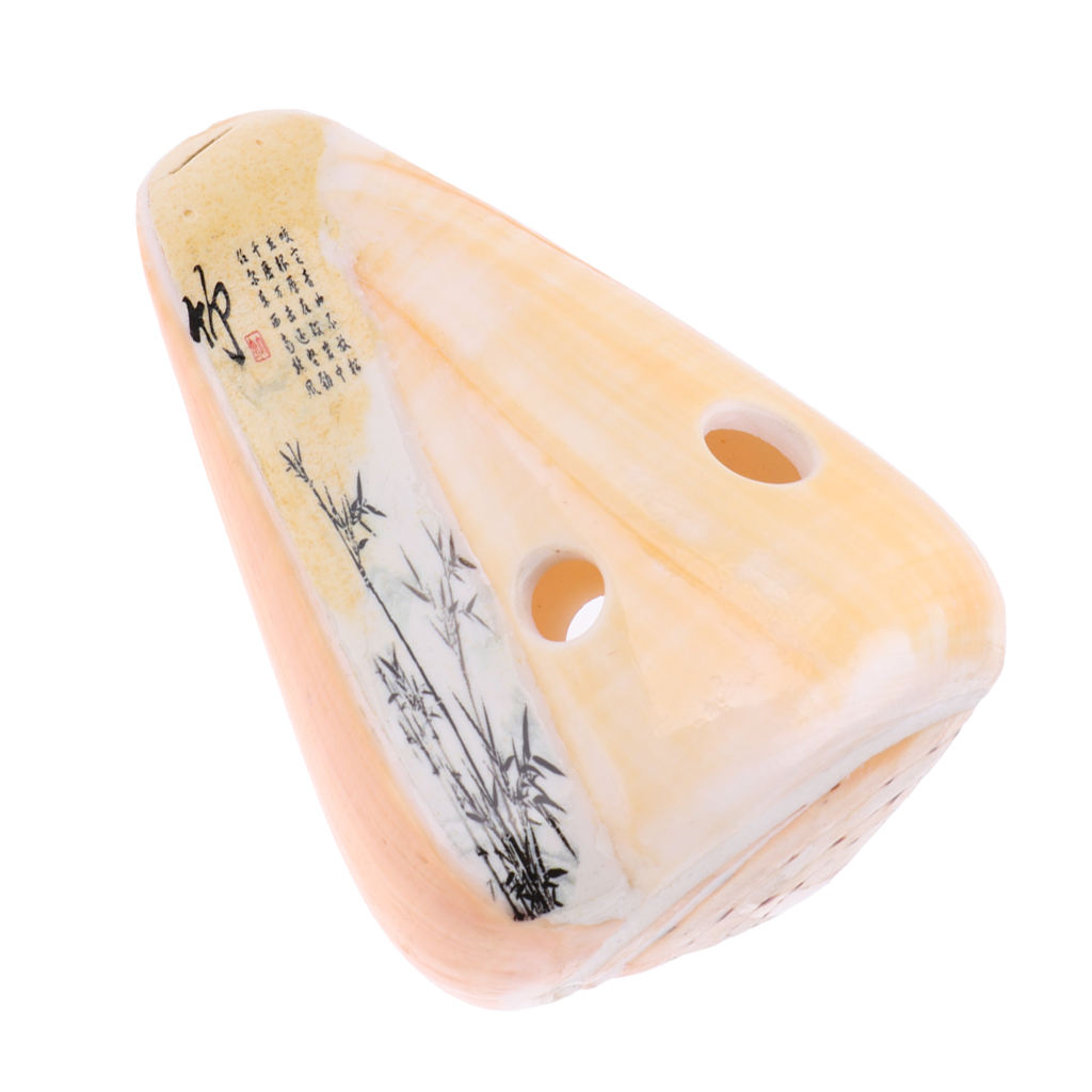 Perfect Tone 8 Holes Ocarina Shell Xun F Key Chinese Traditional Instrument