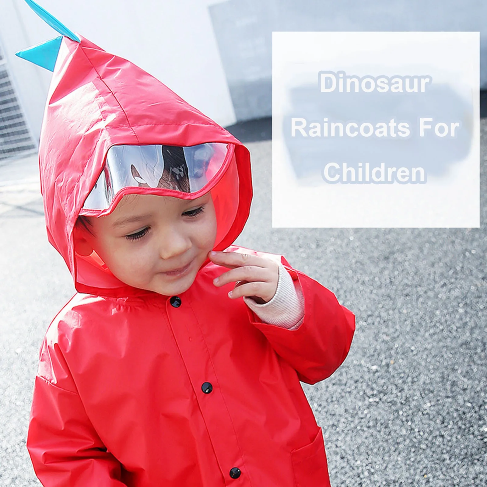 de poliéster bebé, Poncho Impermeable al aire libre para niño y niña, chaqueta de lluvia, regalo QW|Impermeables| - AliExpress