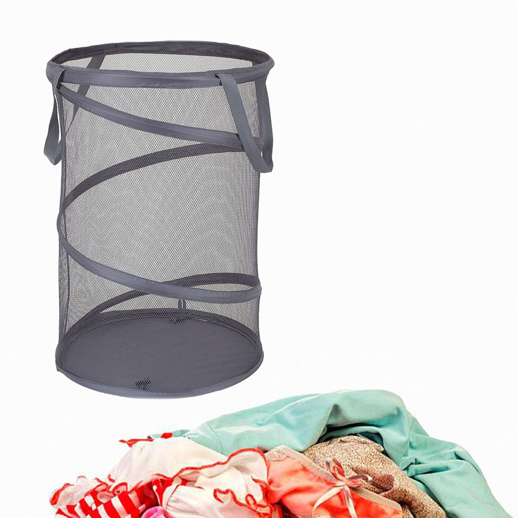 Foldable Dirty Clothes Hamper Clothes Storage Baskets Household Laundry Hamper Breathable Free Standing for Home Bedroom