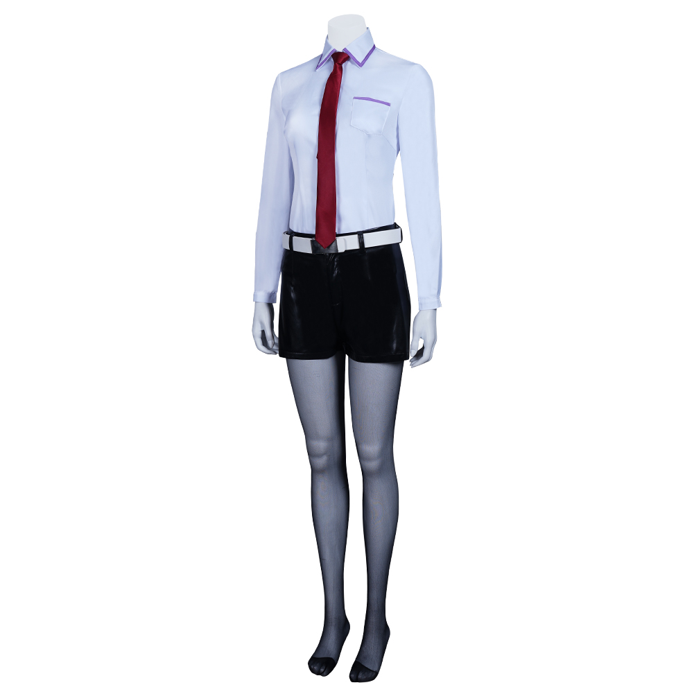 Steins portão 0 makise kurisu cosplay traje