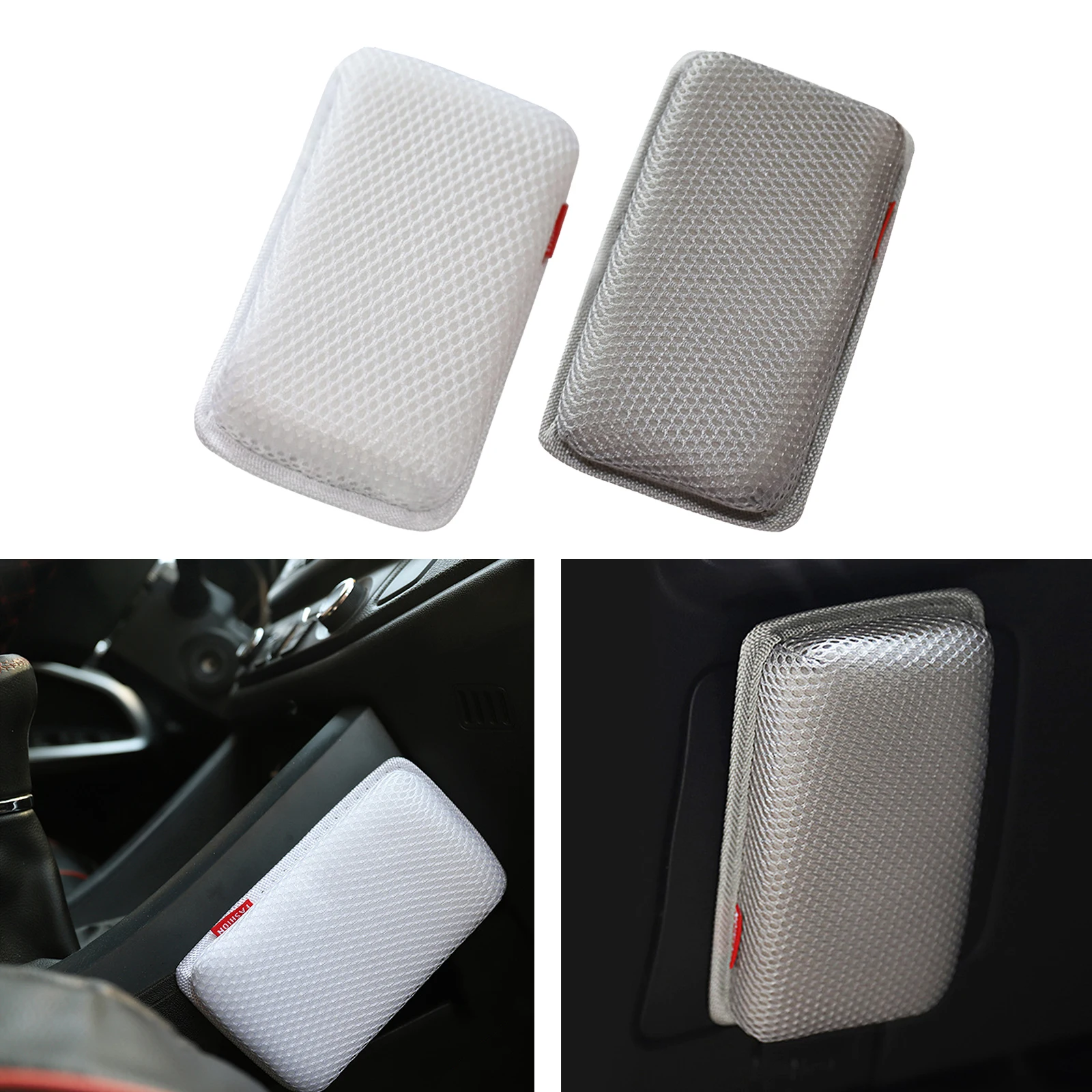 Automobile Car Knee Leg Pad Pillow Cushion Mesh Sponge, Durable Material, Universal