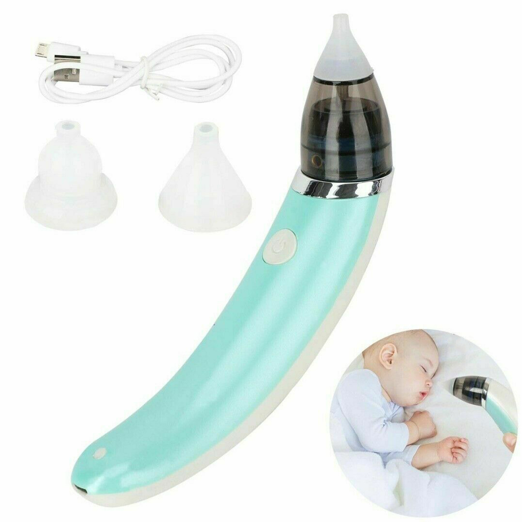 Electric Baby Kid Silicone Nasal Aspirator Nose Mucus Snot Cleaner