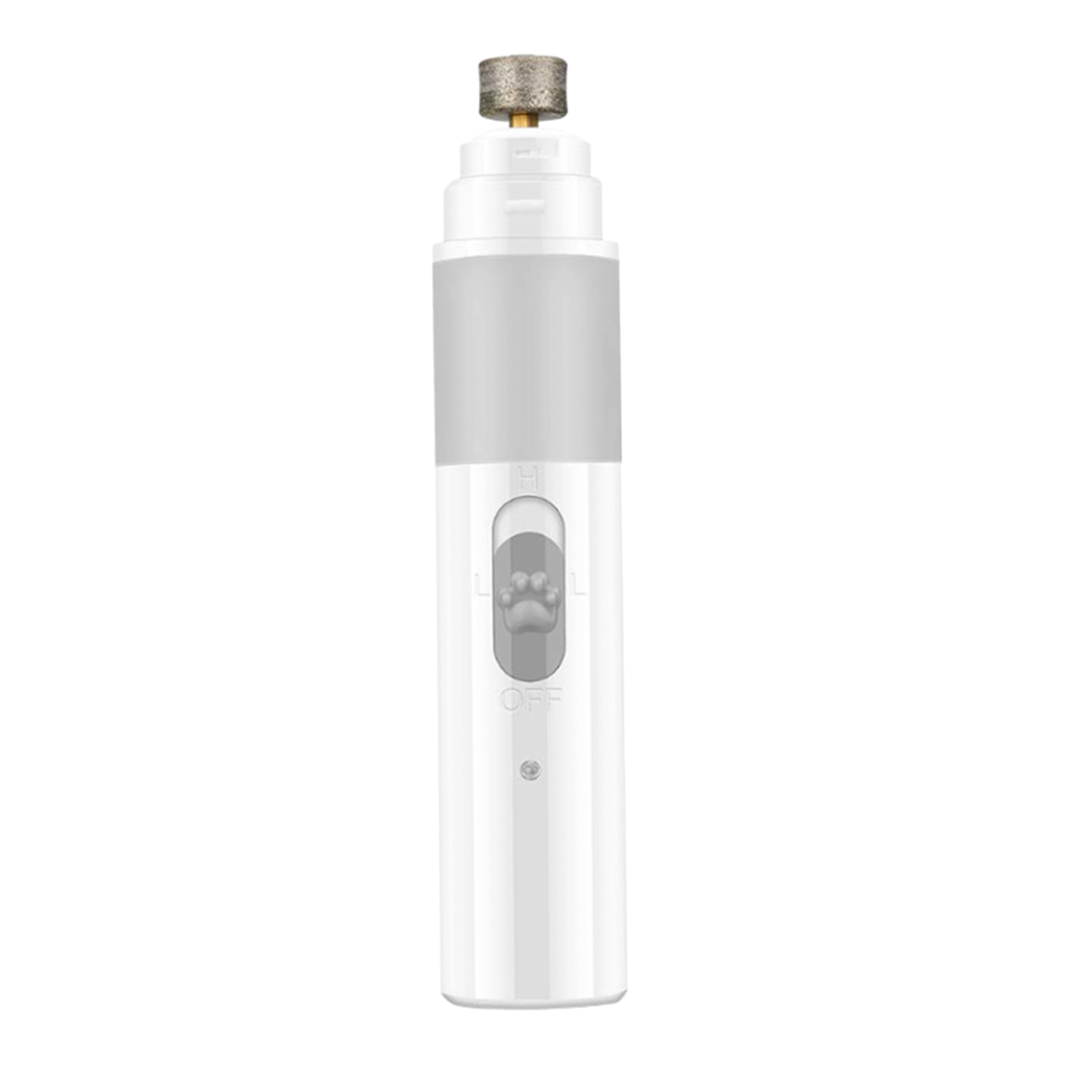 Dog Nail Grinder with LED Light 3 Speed Electric Pet Nail Trimmer Professional Quiet Painless Paws Grooming & Smoothing
