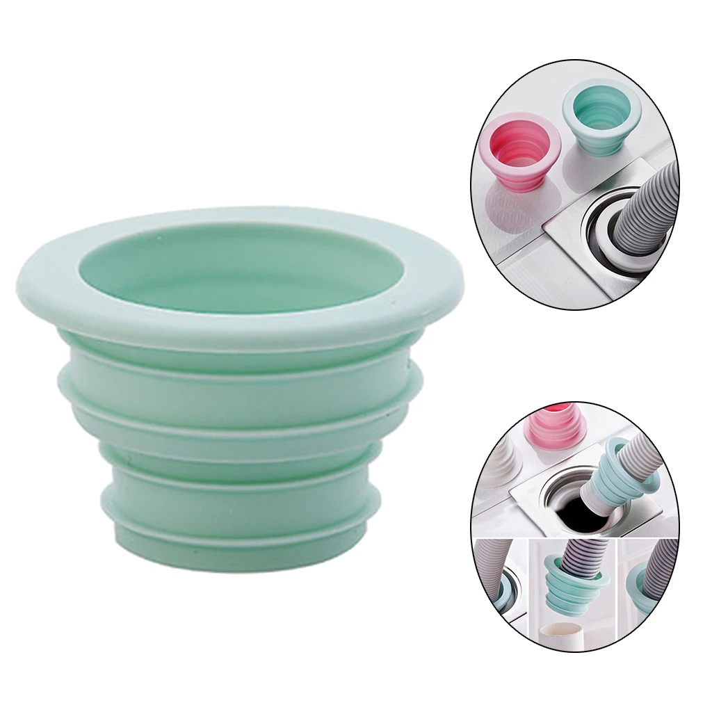 Bathroom Drain Pipe Hose Sewer Seal Ring Sealing Plug Multipurpose Anti Odor