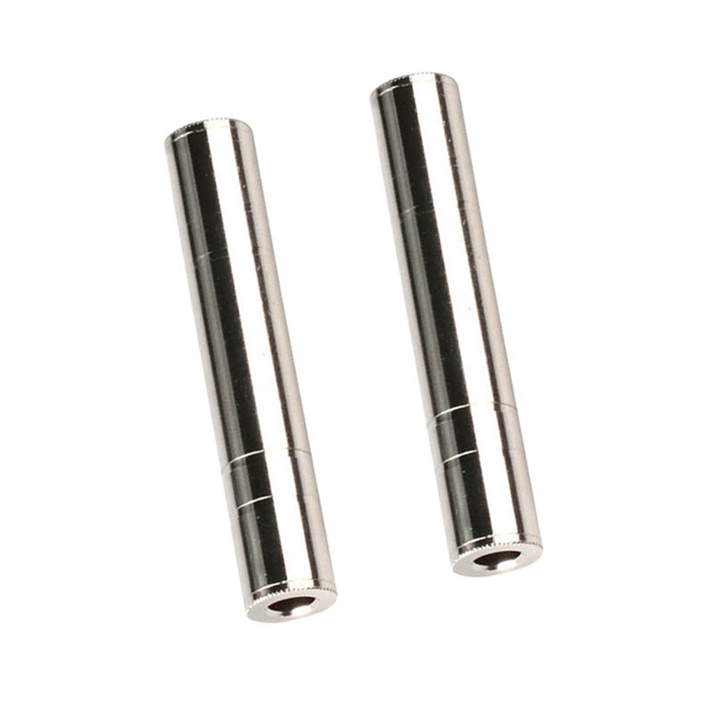 2 Pieces Durable Audio Cable Connector Jack Adapter For Cable Accessory