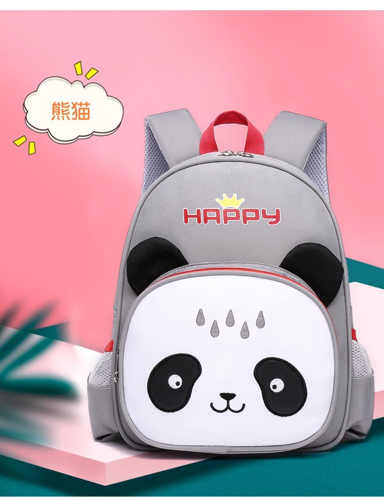 Crianças leve respirável mochila dos desenhos animados