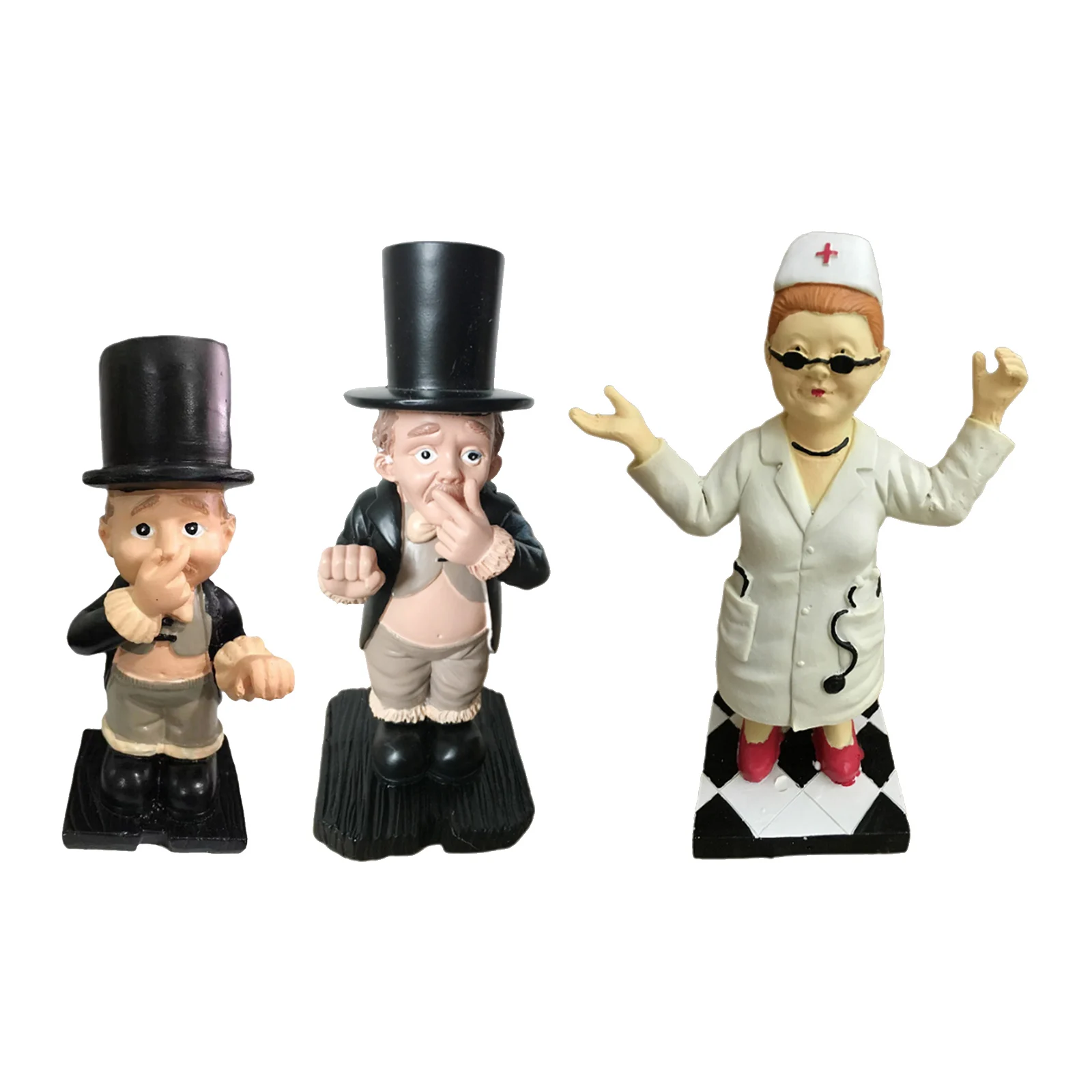 Resin Butler Shape Ornament Home Shelf Tabletop Desk Decor Housewarming Gift