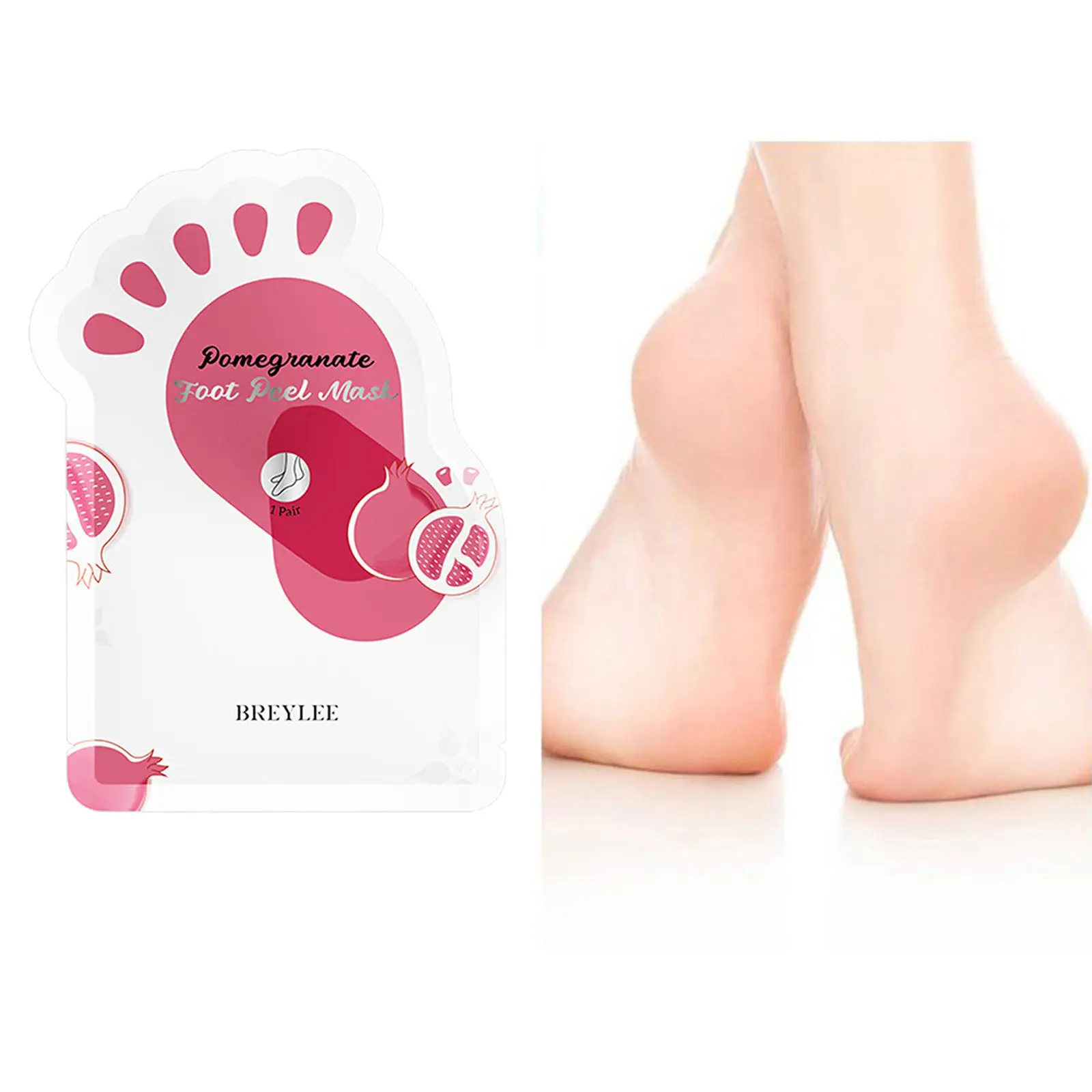 Foot Peel Masks Peeling Remover for Dry Heels Get Soft and Smooth Feet Foot Masks Remove Hard Dead Skin Heels Removal