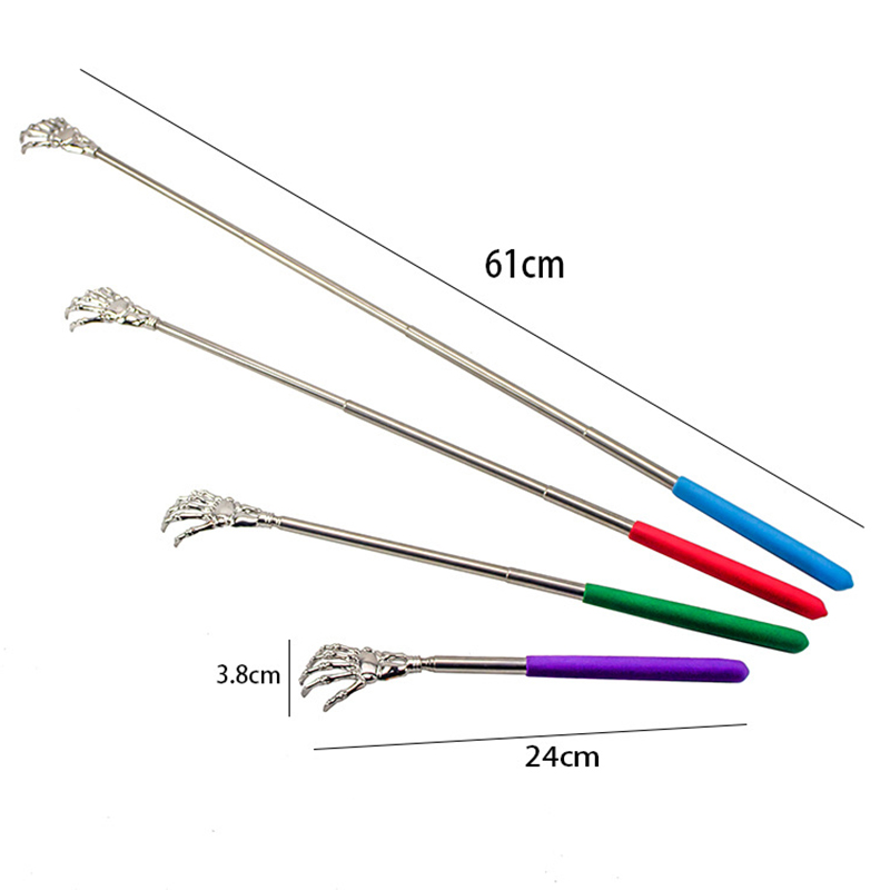 Best of Telescopic Stainless Steel Claw Massager For Back Massage Promotion Tools For Blood Circulation Relax Health Back Scratcher Tool Reviews & Tips - Image 6