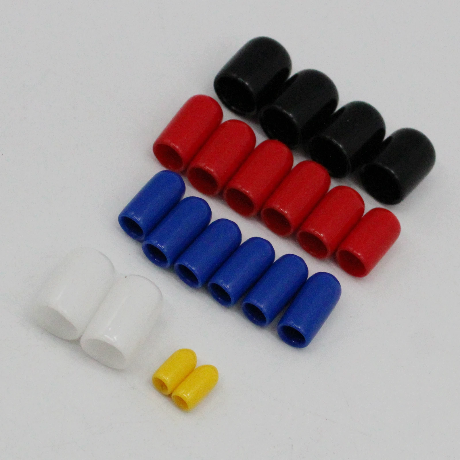 20pcs PVC Vacuum Cap Assortment 1/8in 3/16in 1/4in 3/8in 5/16in Set Kit For Chevy Car Accessories Hoses & Clamps