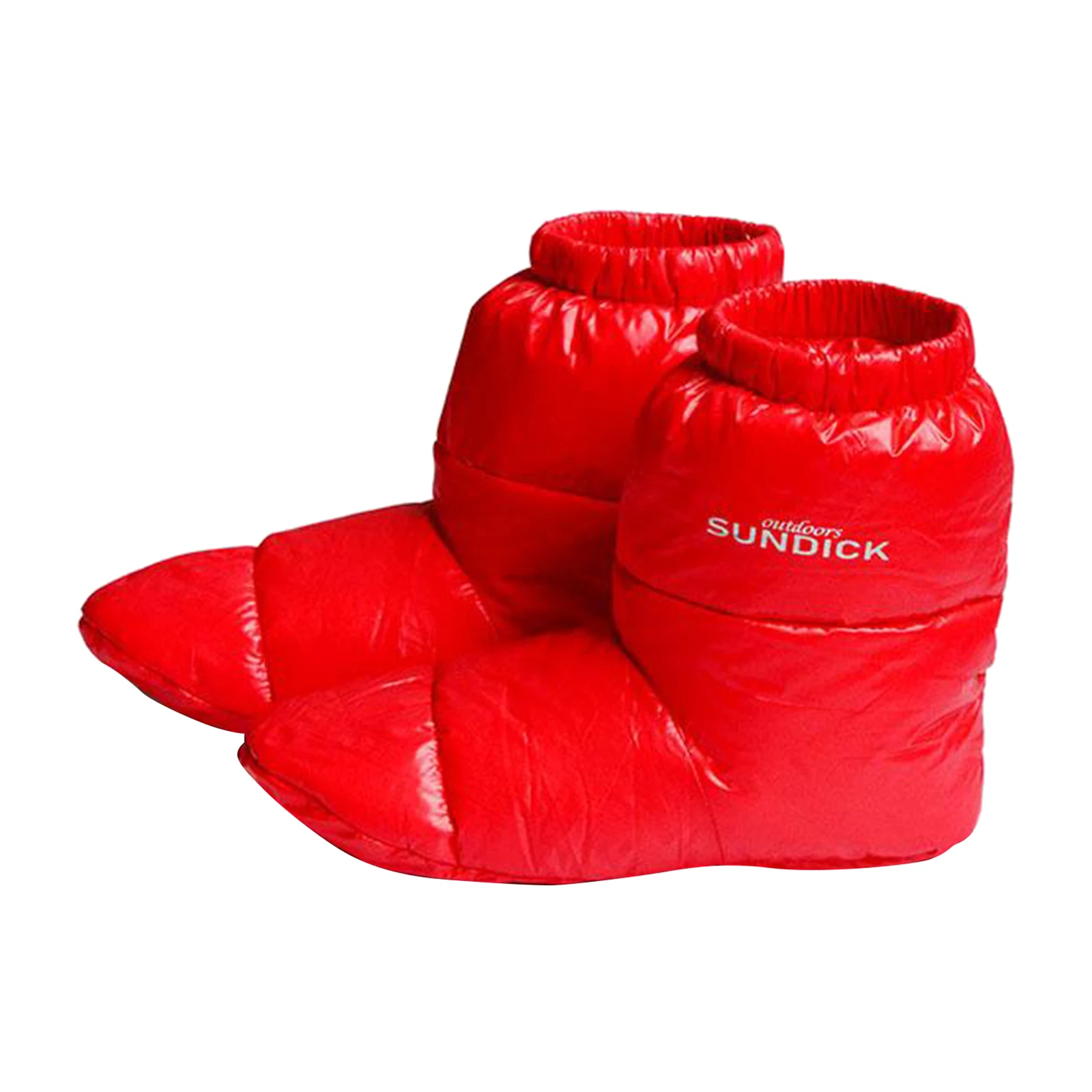 Ultralight Duck Down Slipers Booties Winter Camping Warm Feet Cover Socks