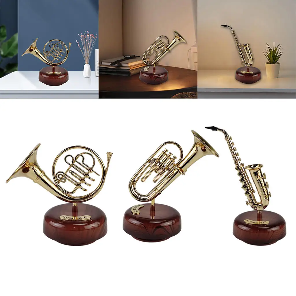Creative Musical Instrument Music Boxes Ornament Music Box