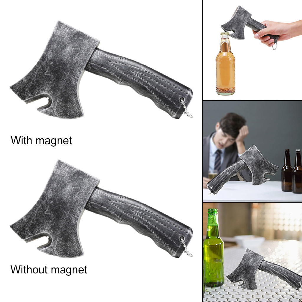 Creative Retro Beer Bottle Openers Multifunction Axe Shaped Beer Long Handle Beer Bottle Opener