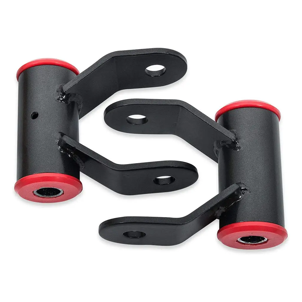 1 Pair Drop Shackle Kit Fit for RAM 1500 2WD 02-08 Premium High Performance