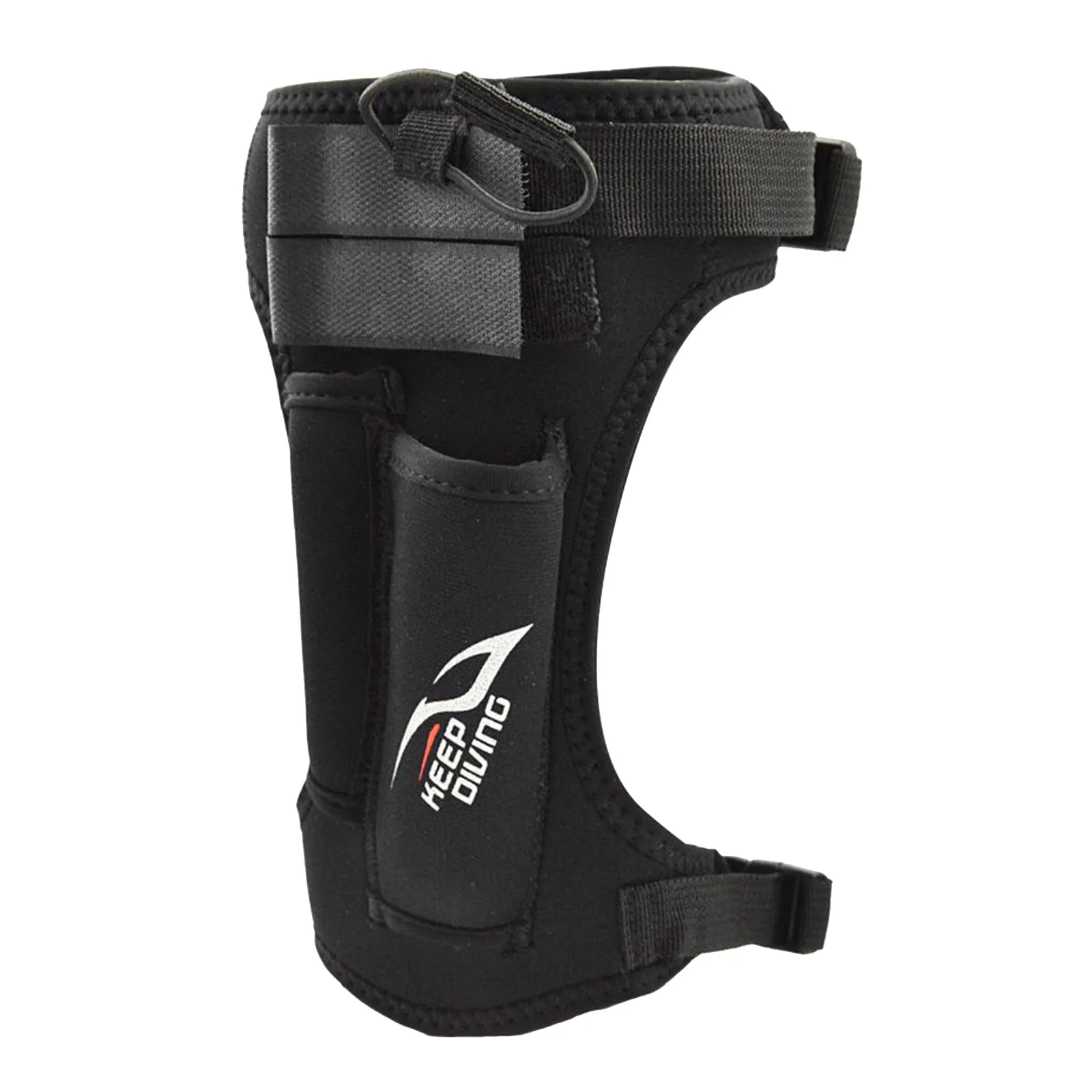 Premium Diving Knife Holder Wrap Neoprene Sheath Leg Straps with 2 Pockets, Adjustable Calf Strap Diver Accessories Premium Diving Knife Holder Wrap Neoprene Sheath Leg Straps with 2 Pockets, Adjustable Calf Strap Diver Accessories