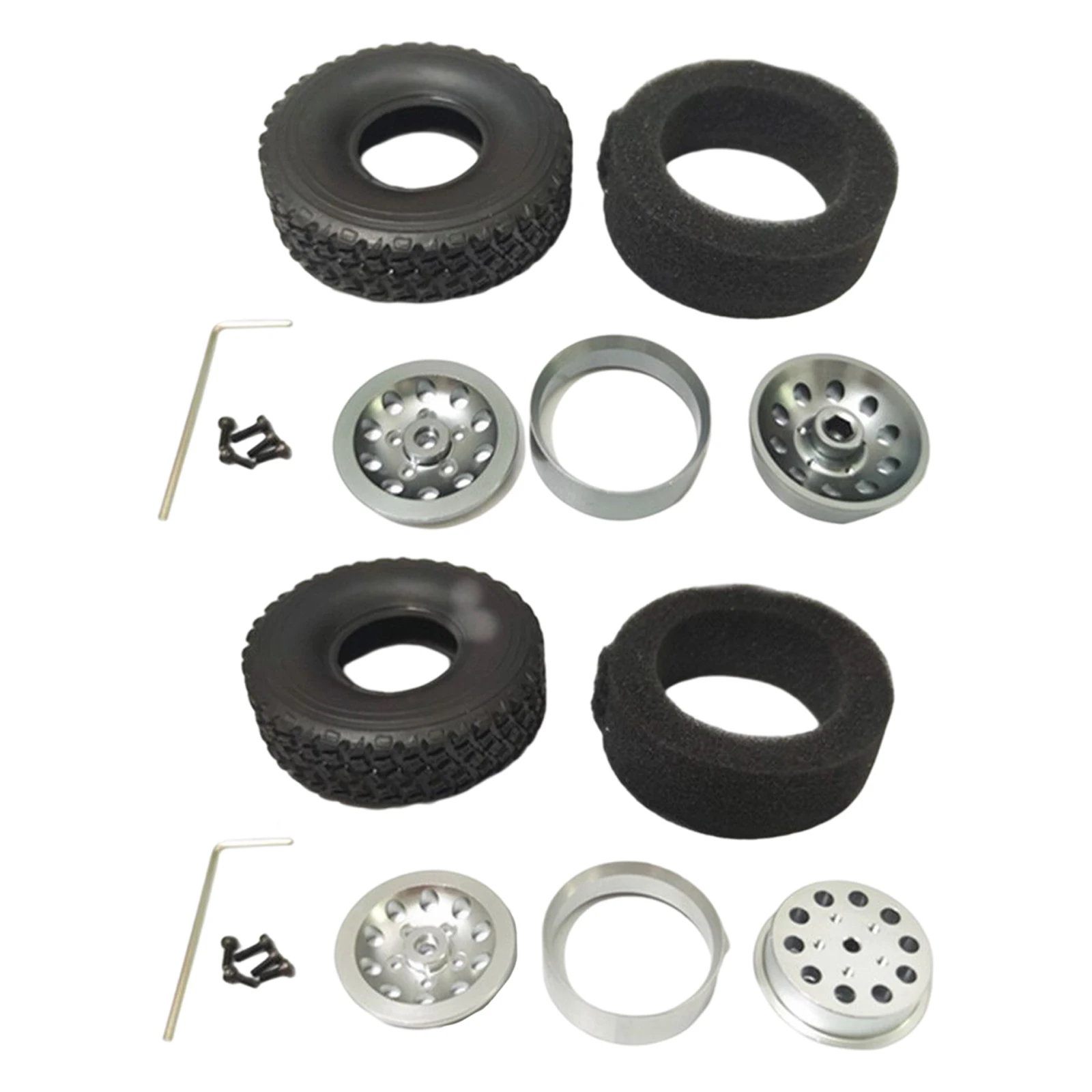 RC Car Upgrade Tire Tyres for MN D90 1/12 Hobby Model Truck Replacement Accessories