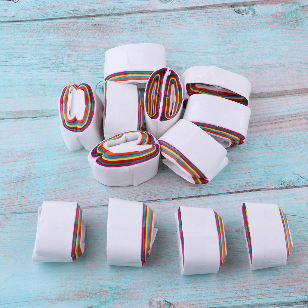 12Pcs/Set Magic Paper Mouth Coils Funny Magic Props and Gimmicks Magic Kit