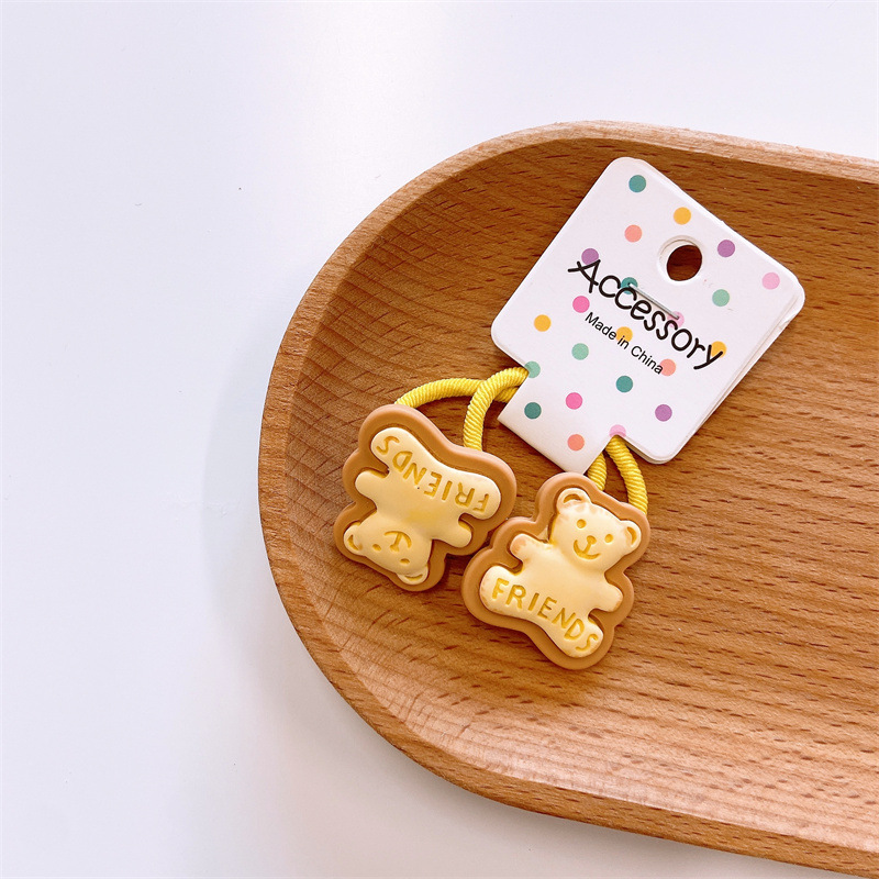 Corda de Cabelo Scrunchies para Meninas Laços de Cabelo Anéis de Corda Bonito Coreano Kawai Animal Elasticidade Crianças Acessórios 2 Pcs 51 laços de cabelo anéis de corda acessórios