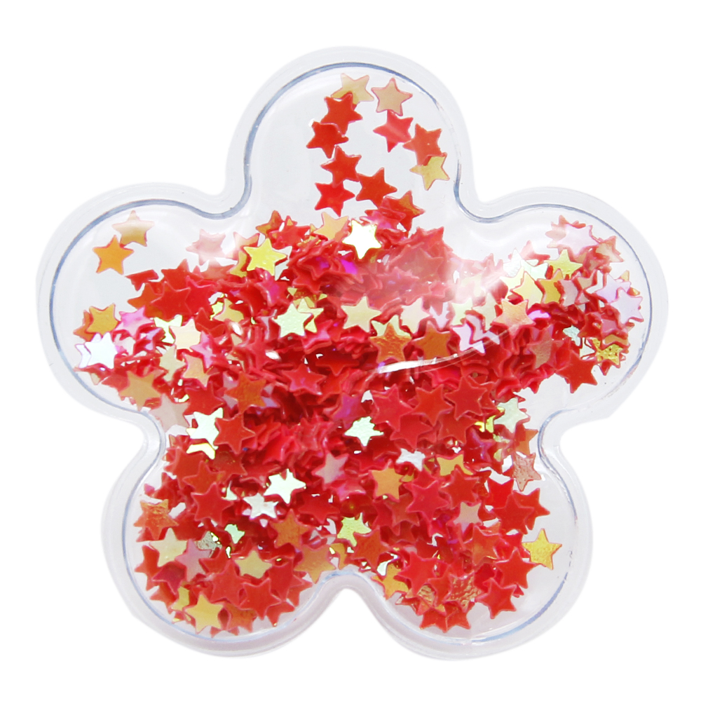 Description Picture 6 of item5 Pcs 53x53mm Star Cat Shape Transparent Qucksand Shaker Bling Sequins DIY Hair Clip Accessories Craft Phone Decoration,1Yc10432